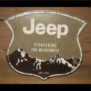 JEEP Licensed Wall Decor Art Piece